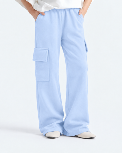 Utility Fleece Trouser - Powder Blue