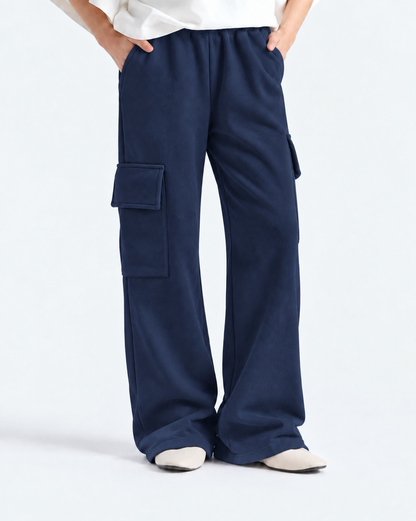 Utility Fleece Trouser - Navy