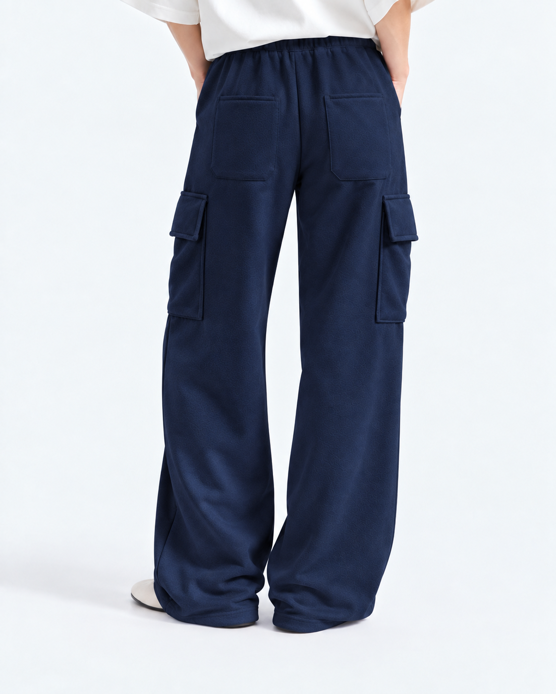 Utility Fleece Trouser - Navy