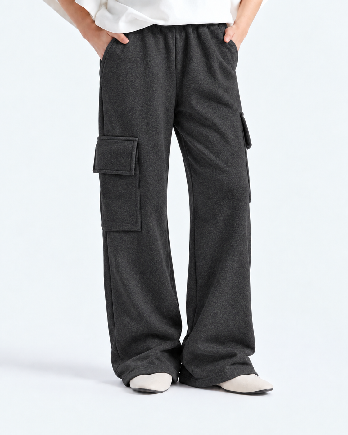 Utility Fleece Trouser - Charcoal Grey