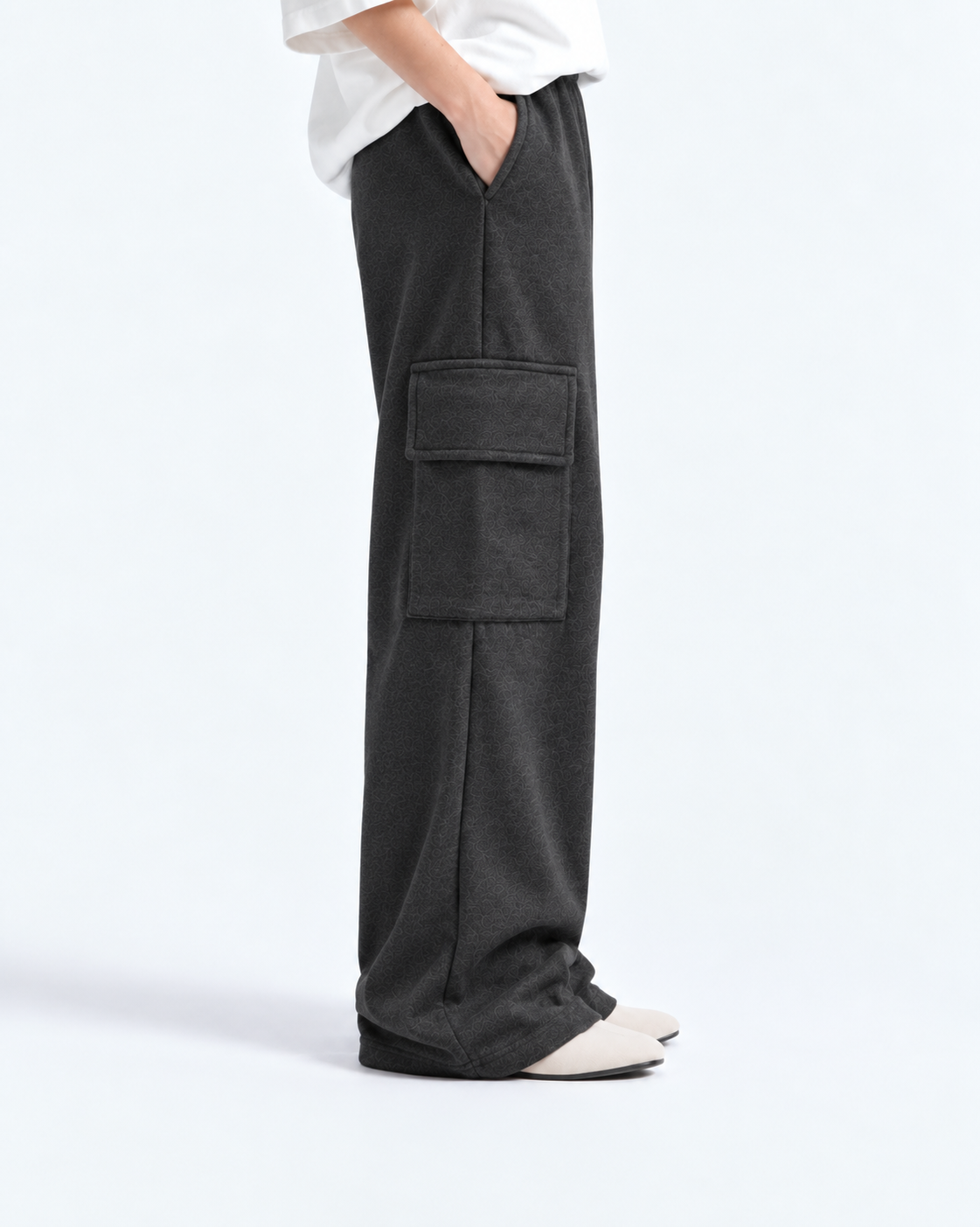 Utility Fleece Trouser - Charcoal Grey