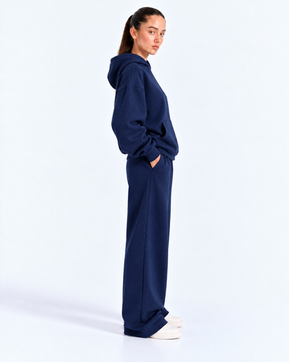 Oversized Boxy Tracksuit - Navy