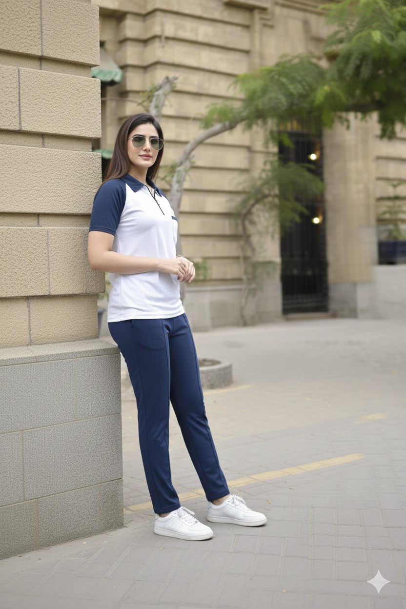 BlueMist - Premium Cotton Tracksuit