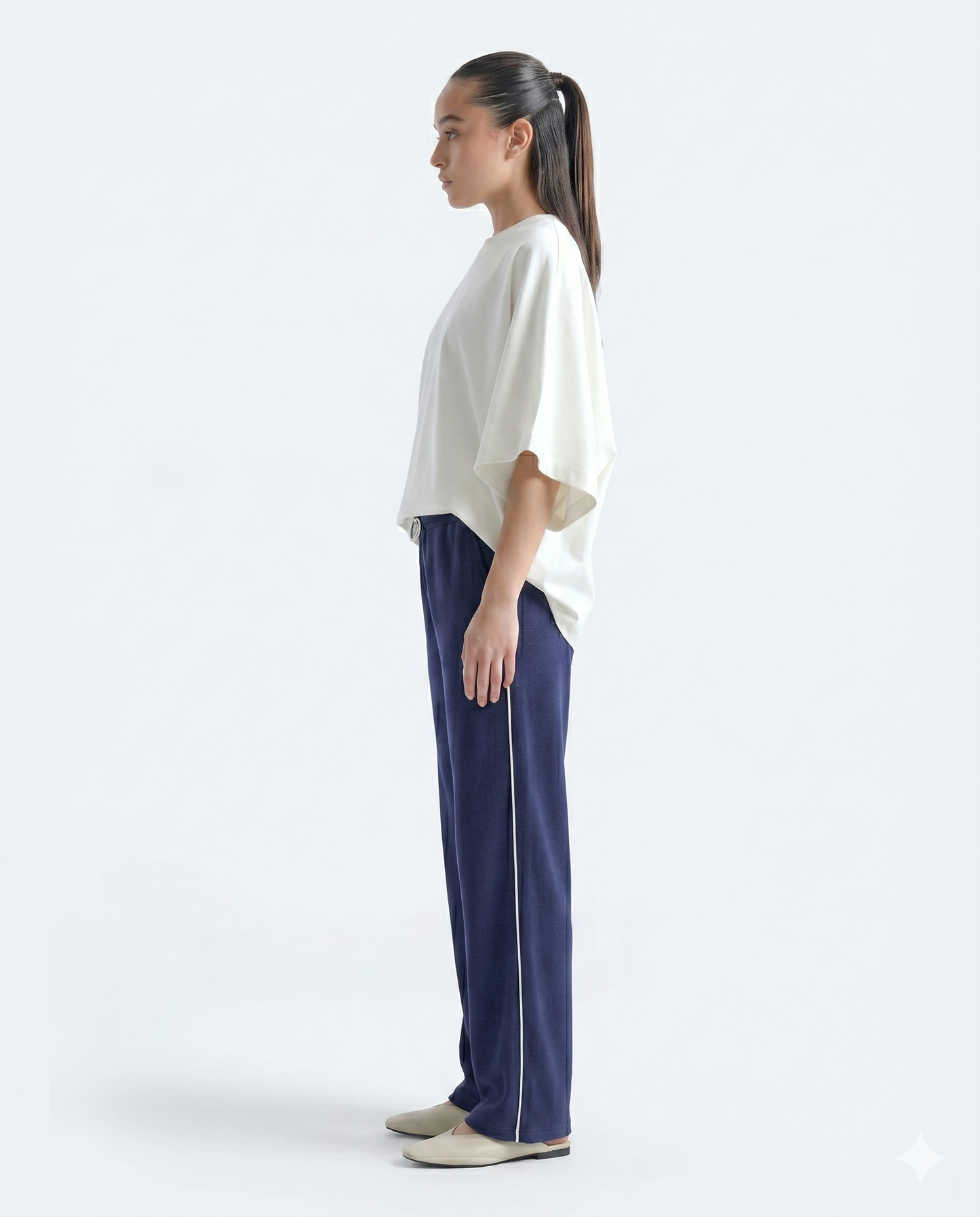SoftStride Terry Trouser - Navy