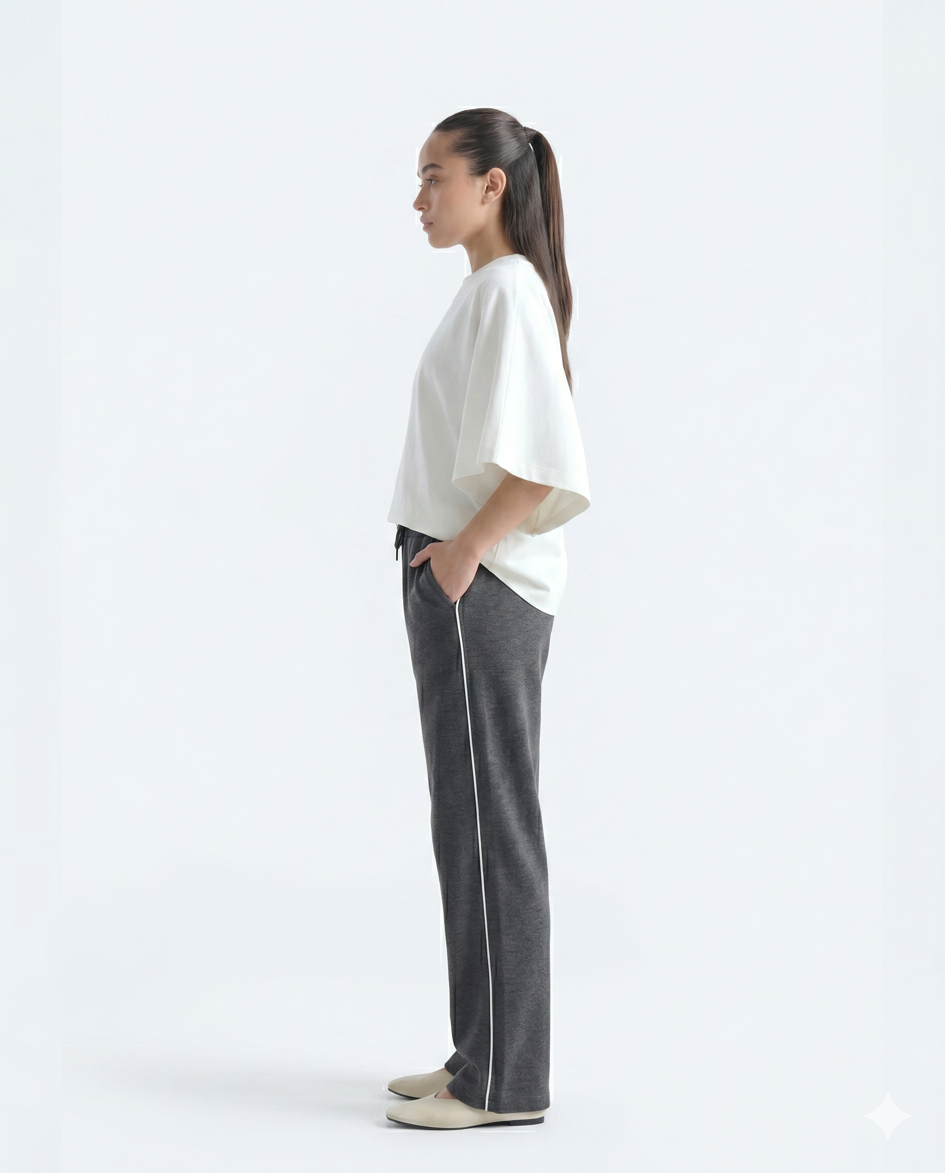 SoftStride Terry Trouser - Charcoal Grey