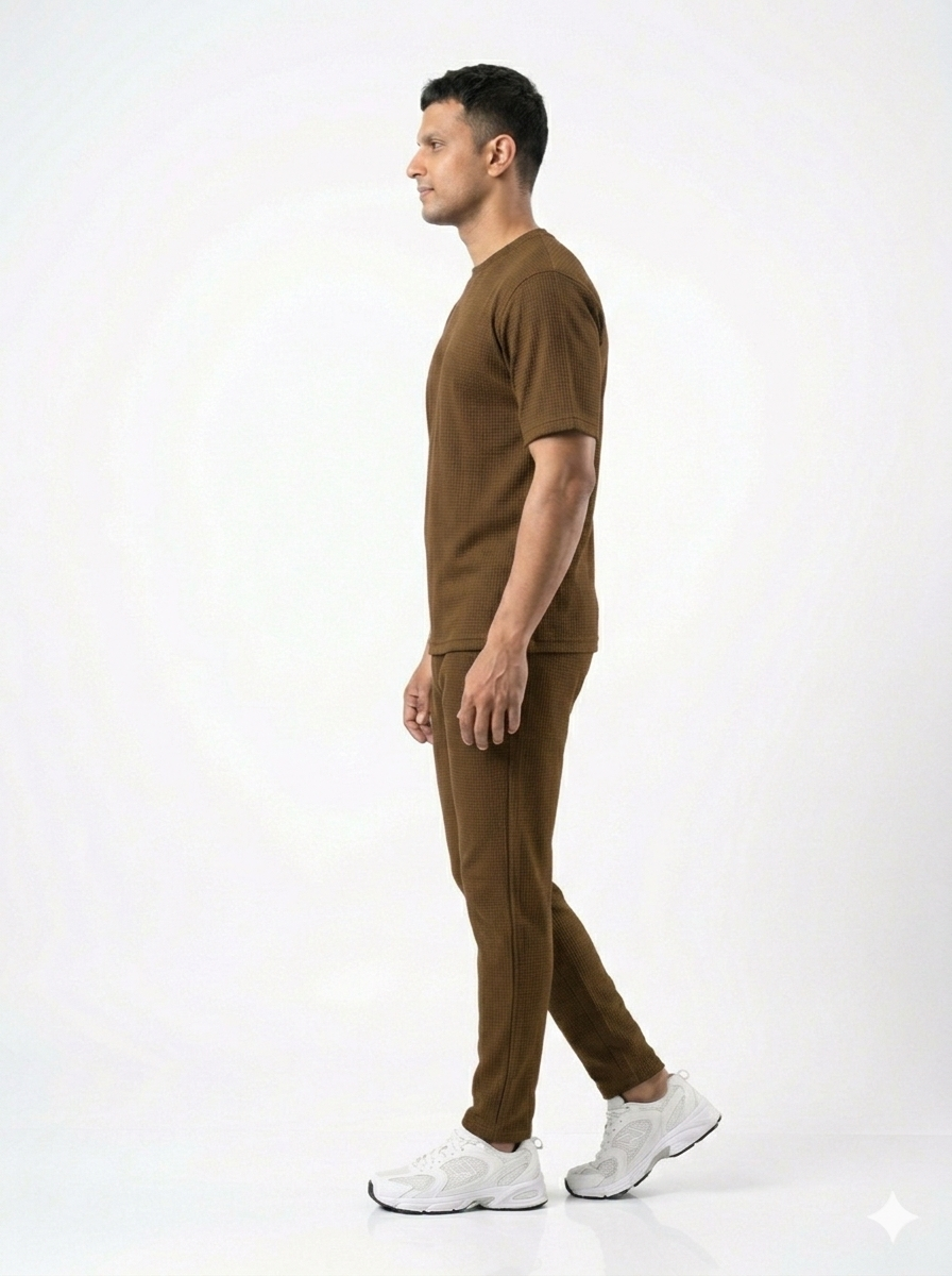 CoreFit Tracksuit - Mocha Brown