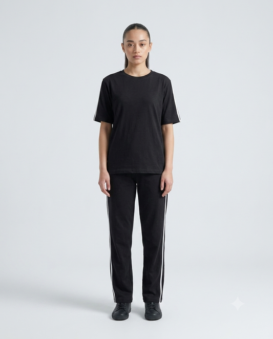 Monochrome Edge Tracksuit
