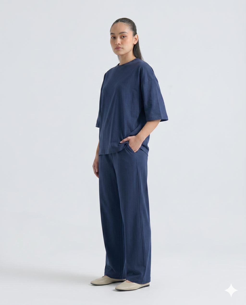 Oversized Set - Navy