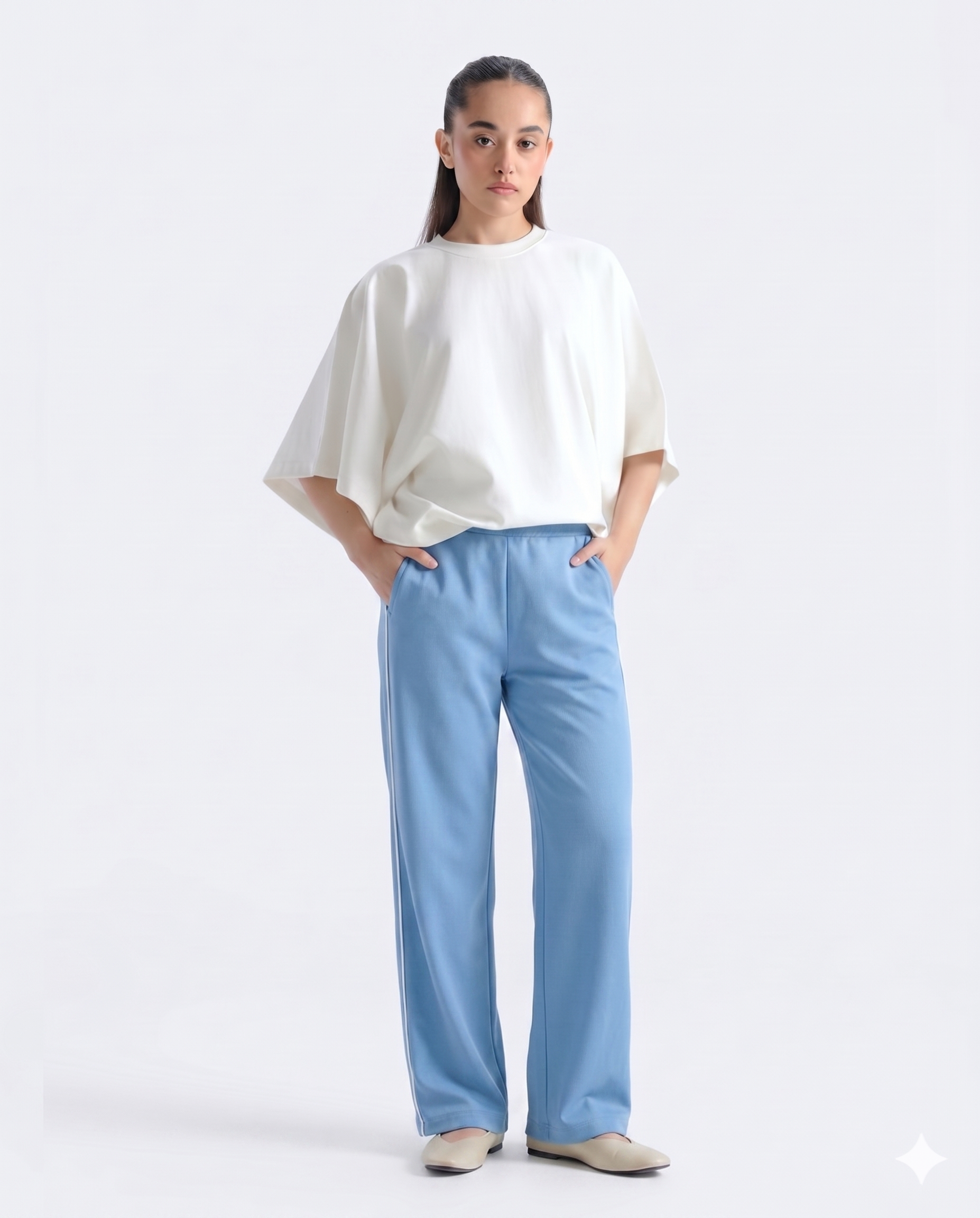 SoftStride Terry Trouser - Blue
