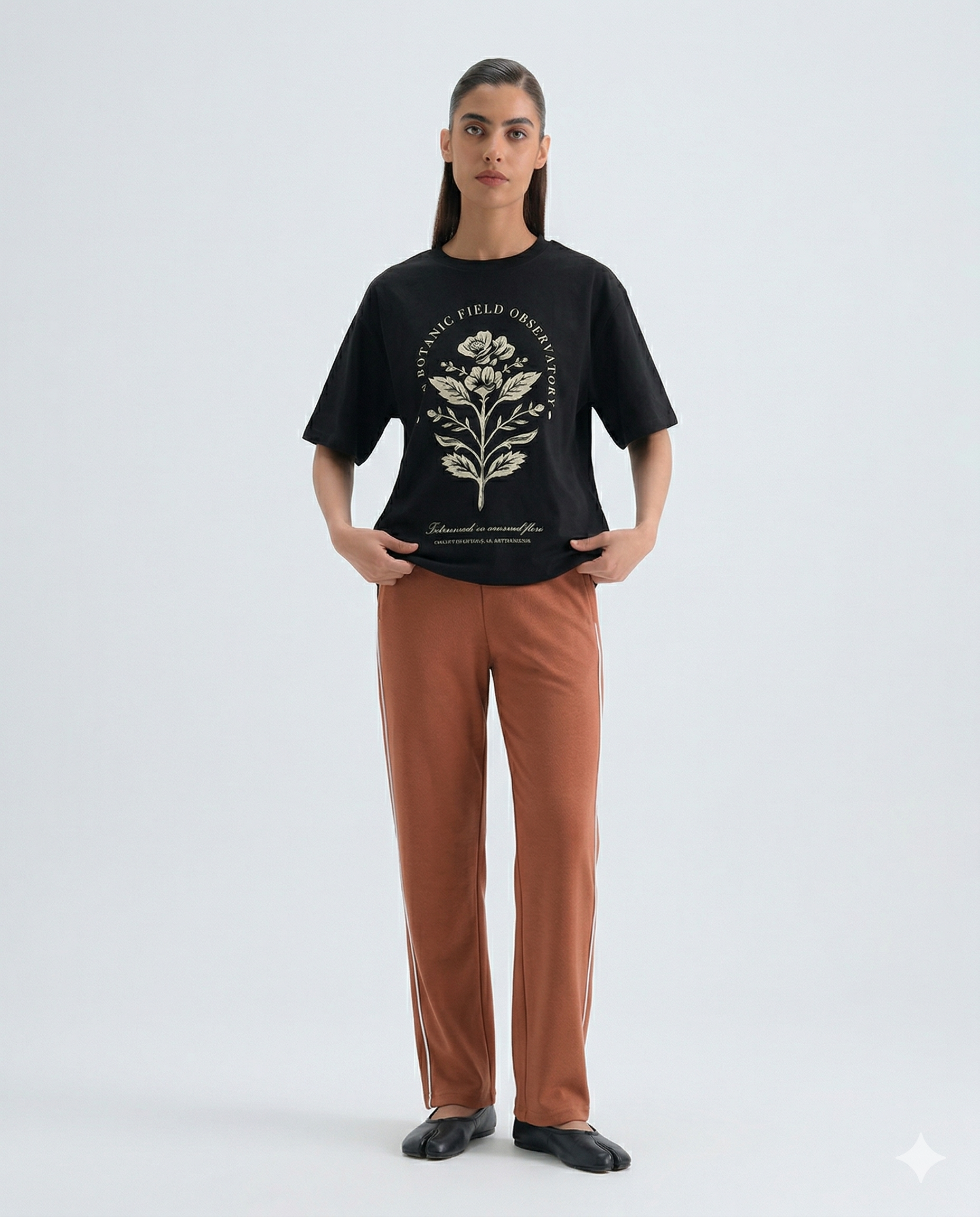 W-CoreLine Trouser - Rust Brown