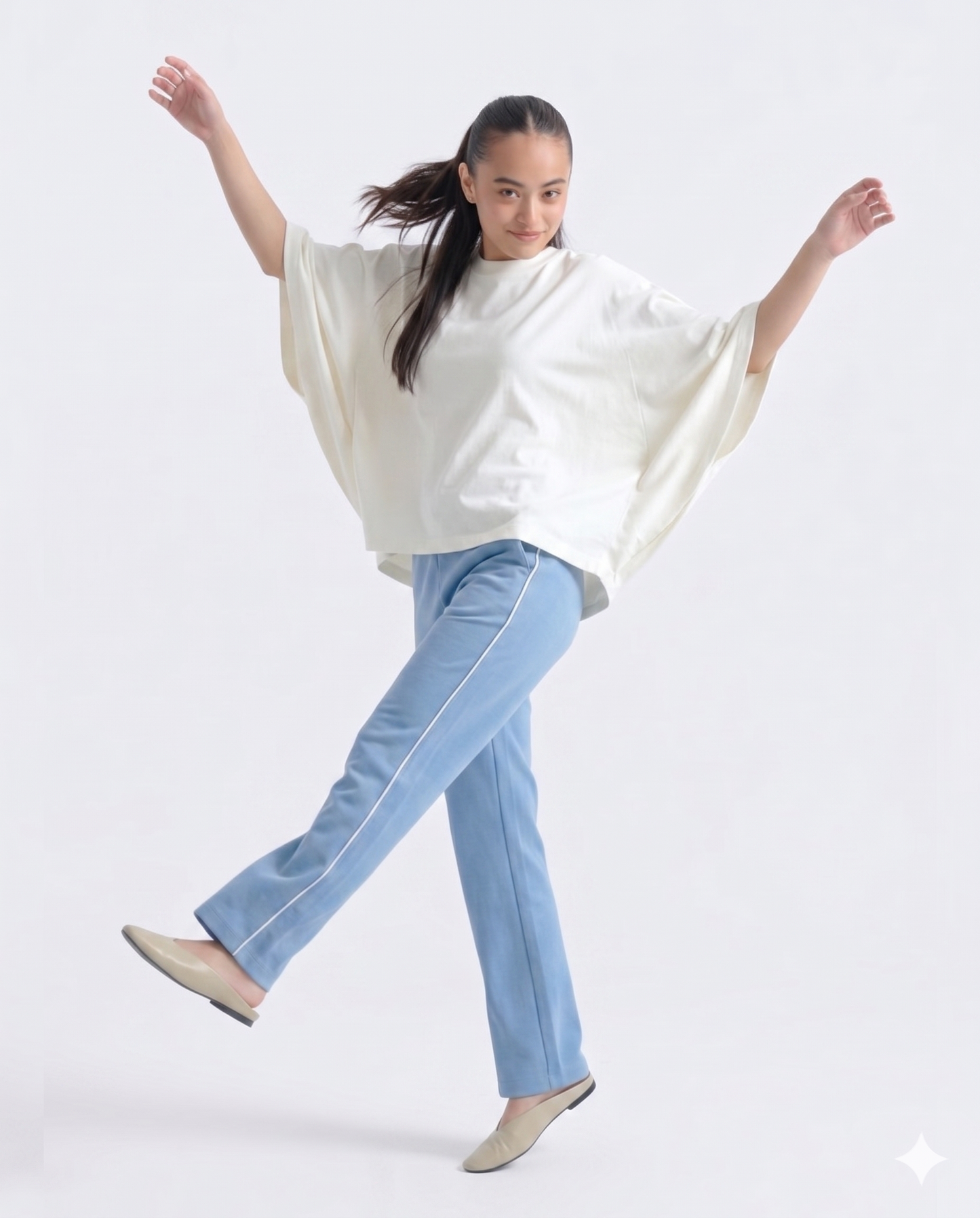 SoftStride Terry Trouser - Blue