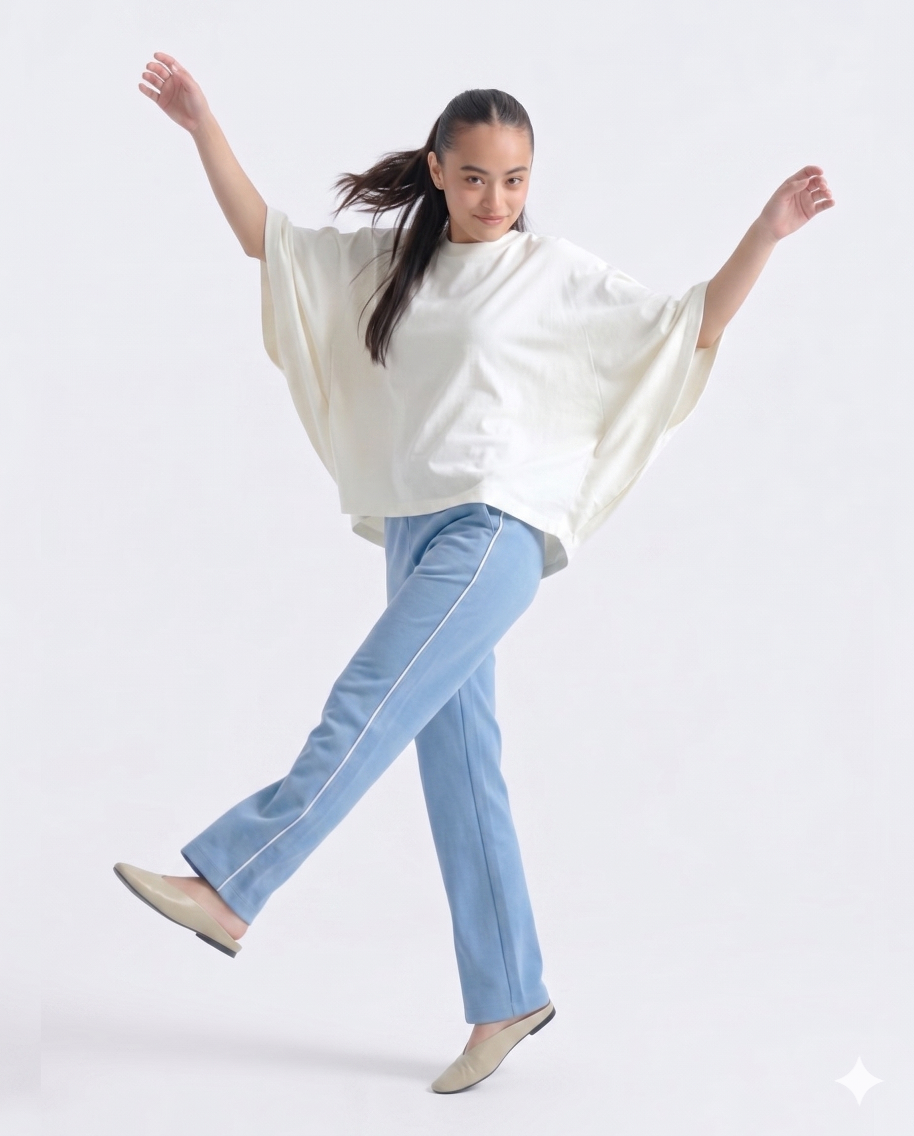 SoftStride Terry Trouser - Blue