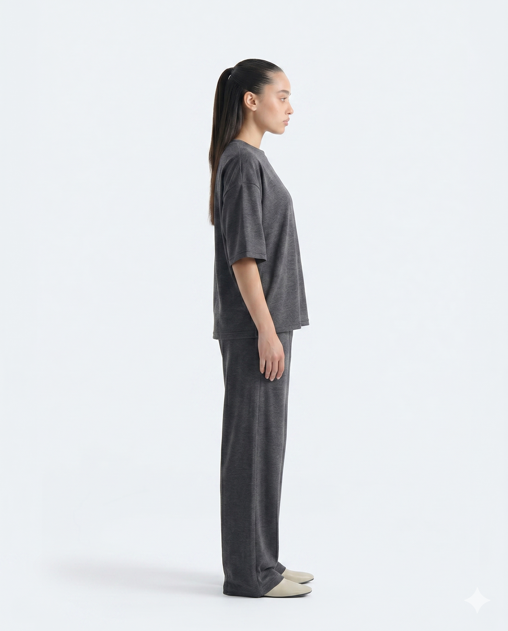 Oversized Set - Charcoal Grey