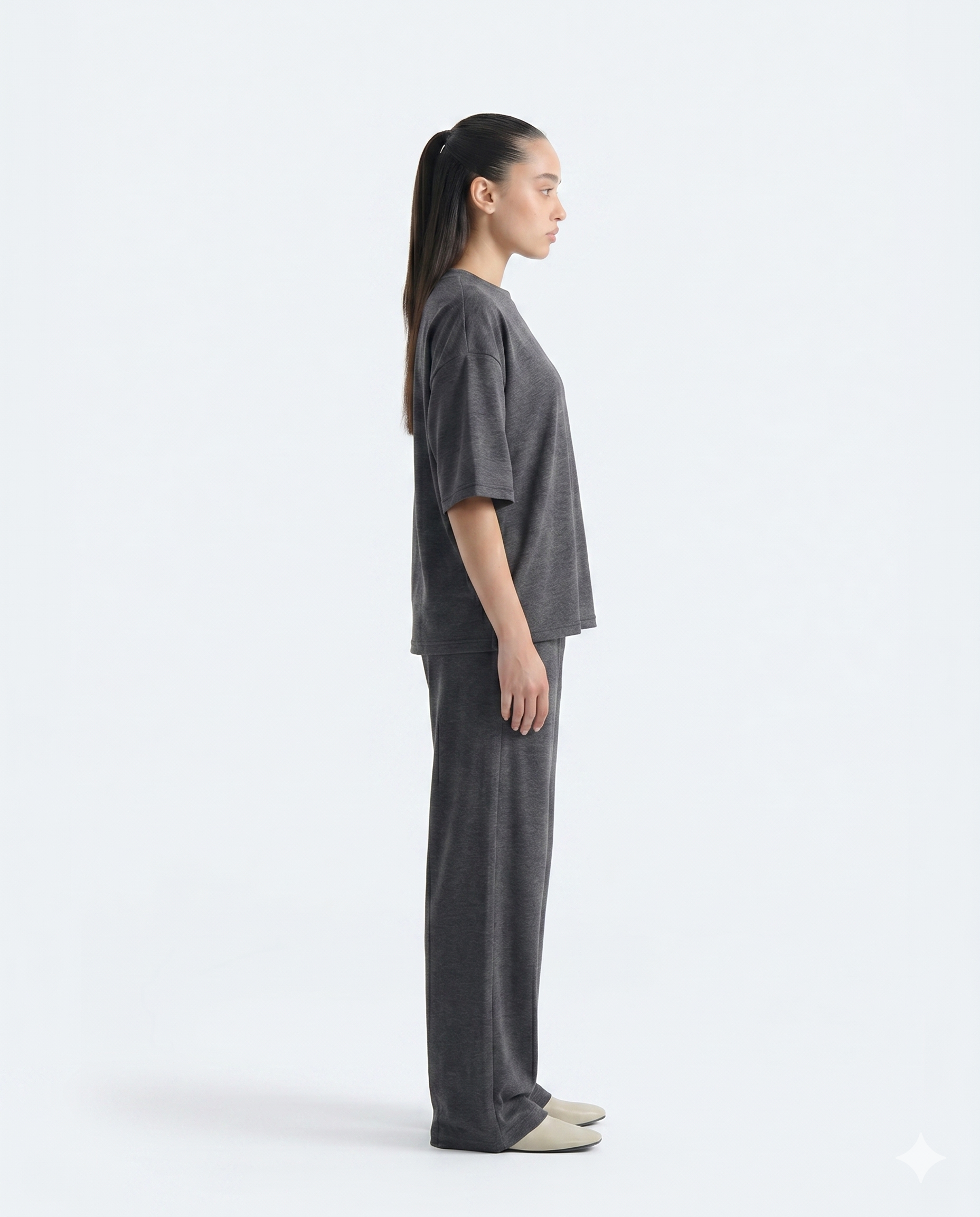 Oversized Set - Charcoal Grey