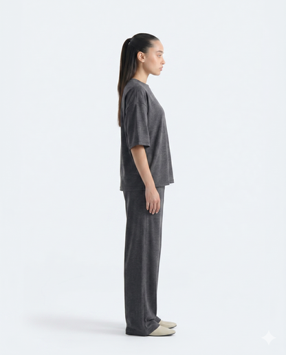 Oversized Set - Charcoal Grey