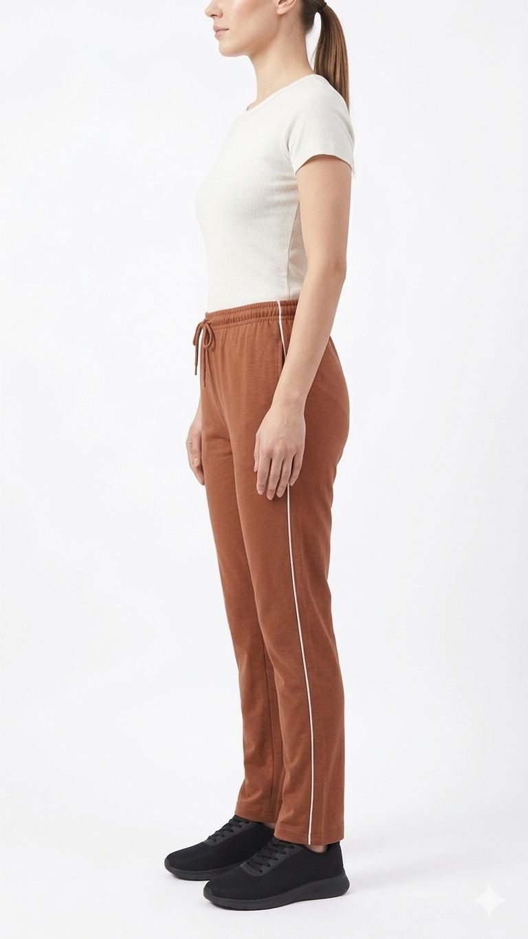 W-CoreLine Trouser - Rust Brown