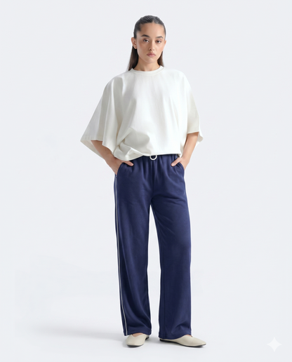 SoftStride Terry Trouser - Navy