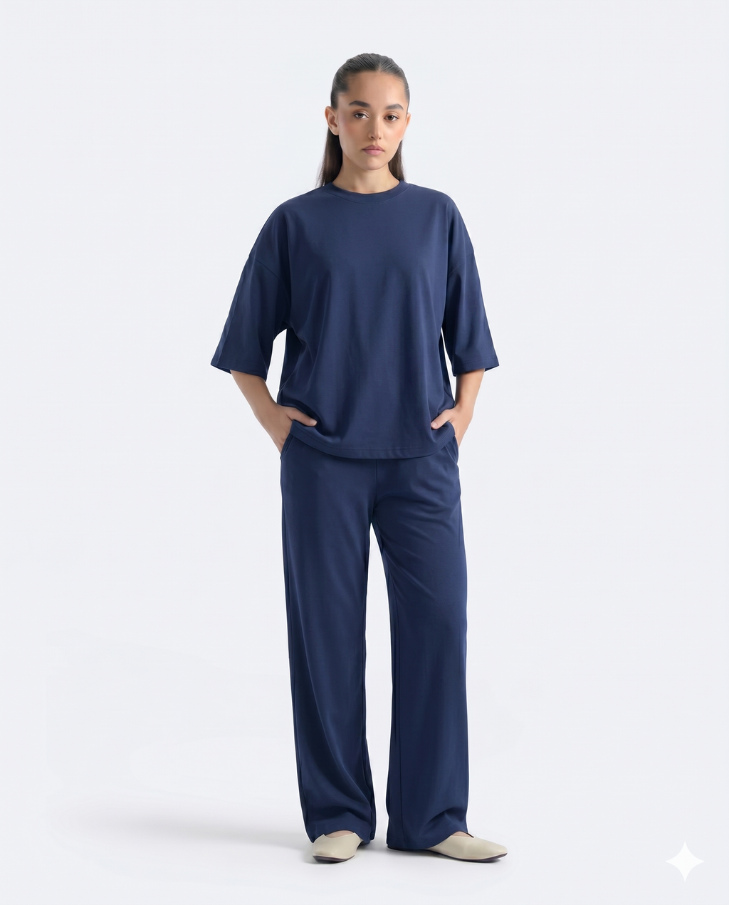 Oversized Set - Navy