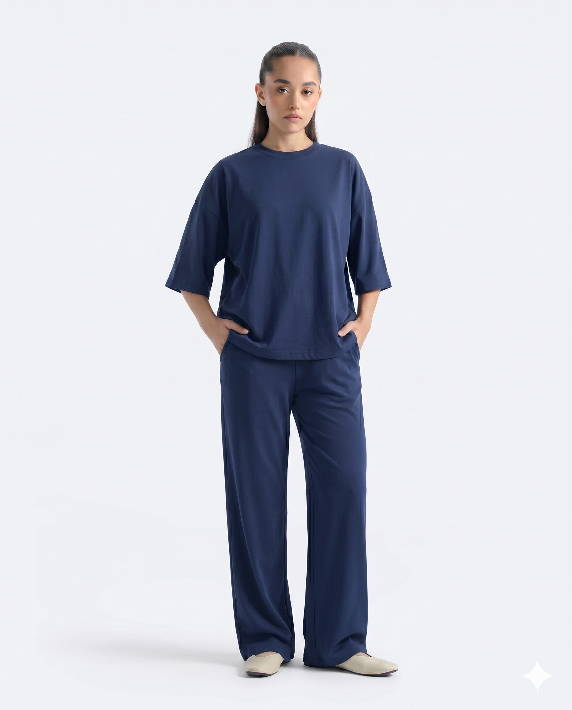 Oversized Set - Navy