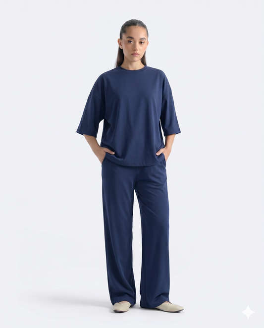 Oversized Set - Navy