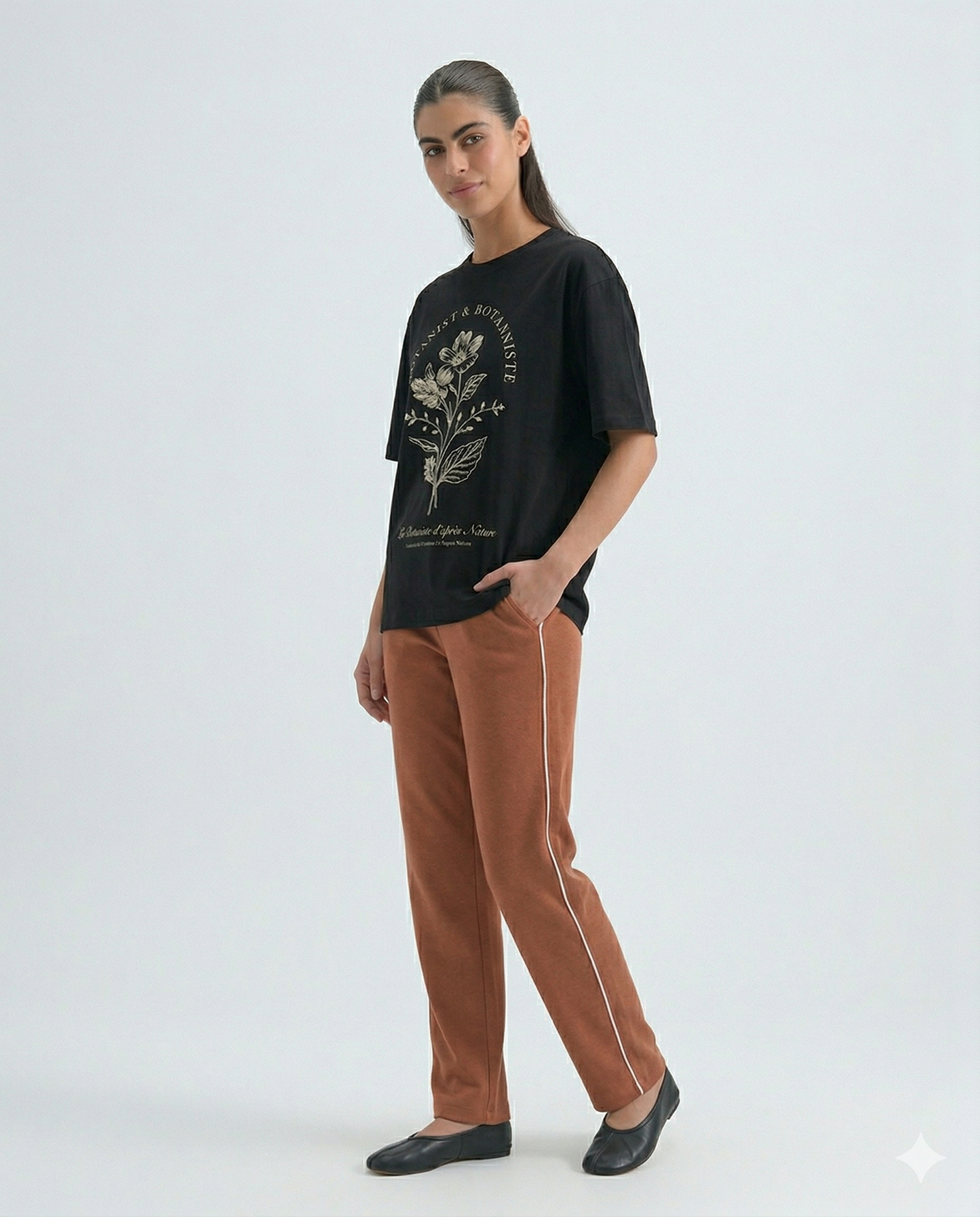 W-CoreLine Trouser - Rust Brown