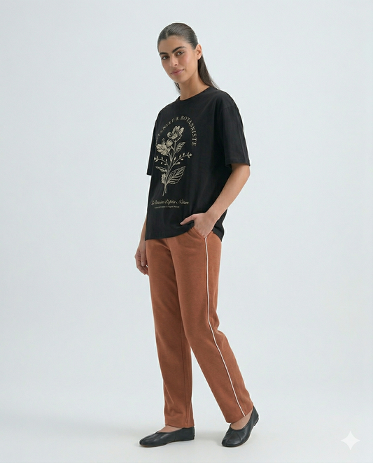 W-CoreLine Trouser - Rust Brown