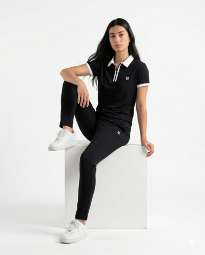 W-BlackAce Polo - Premium Cotton Tracksuit