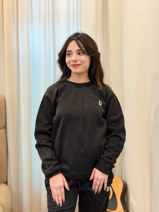 W-Black IQ Sweatshirt