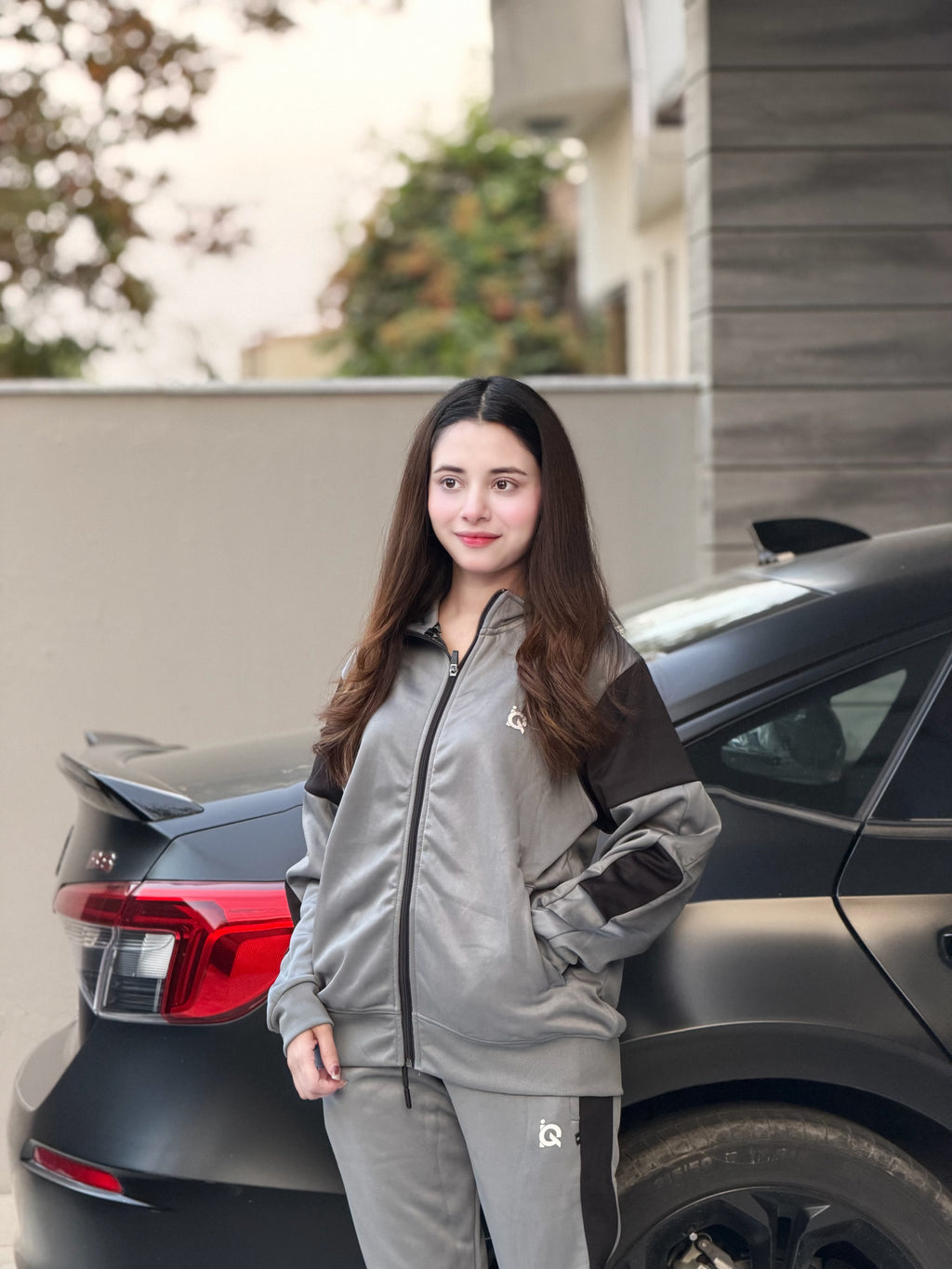 W-Grey Storm Tracksuit