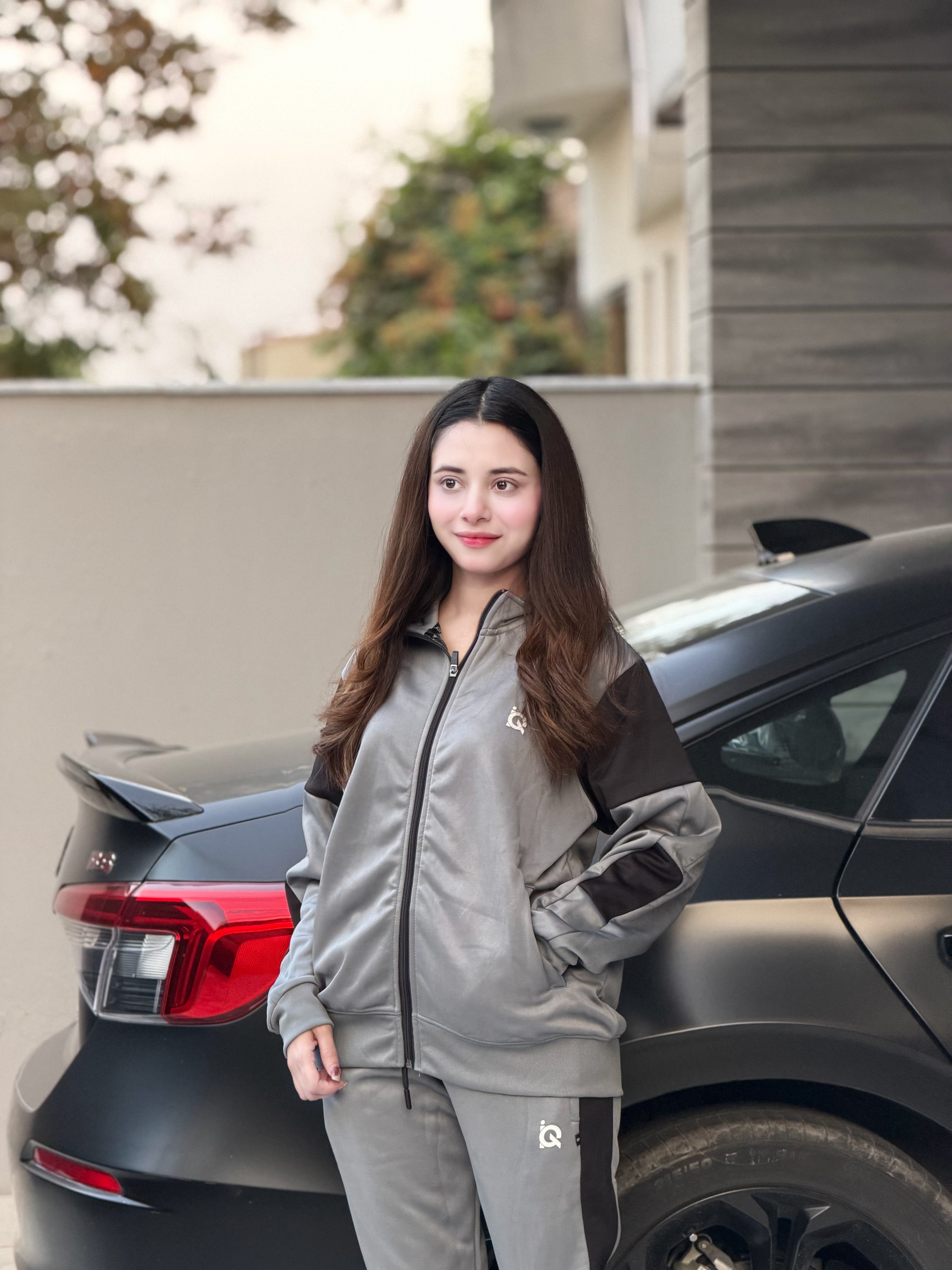 W-Grey Storm Tracksuit