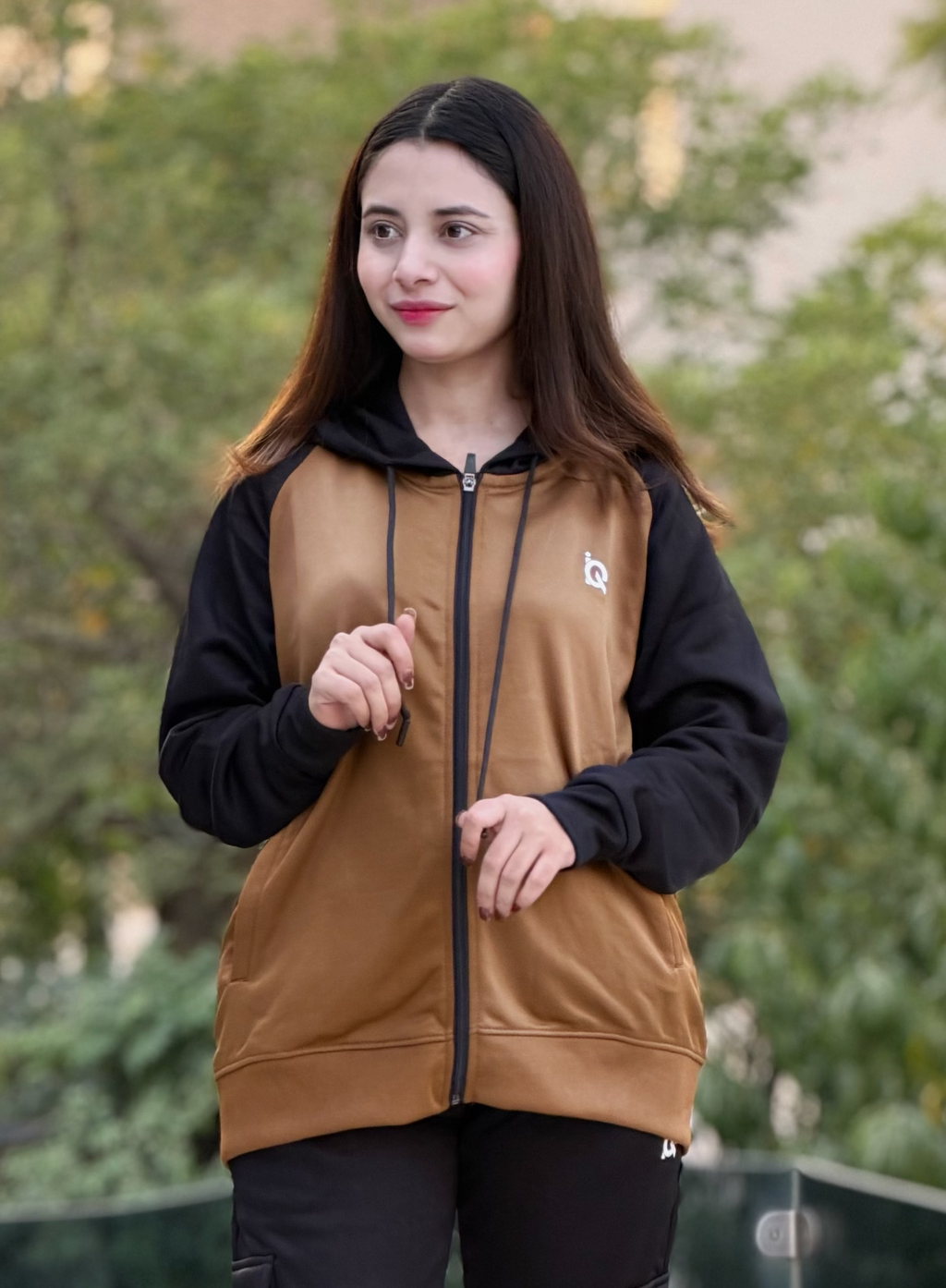 W-Twilight Sand Zip Hoodie