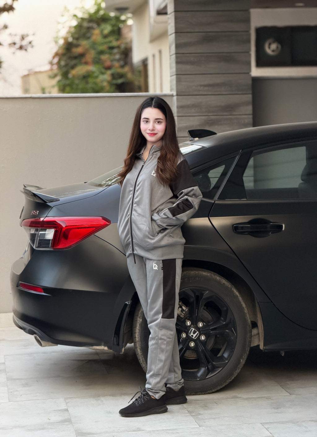 W-Grey Storm Tracksuit