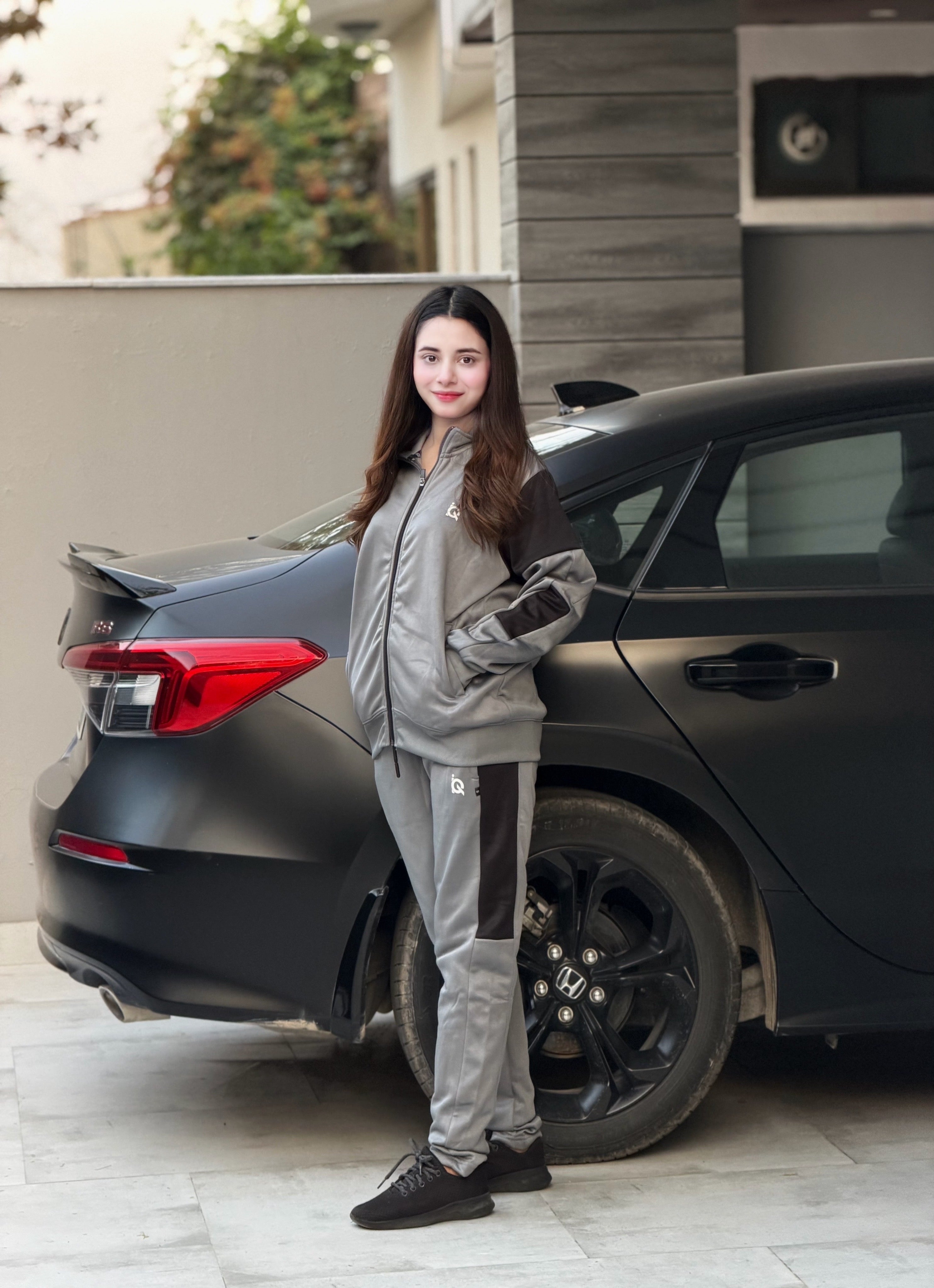 W-Grey Storm Tracksuit