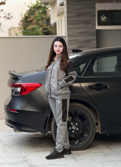 W-Grey Storm Tracksuit