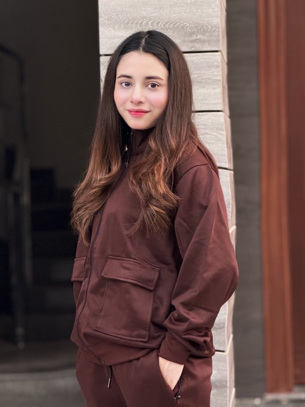 W-Cocoa Cargo Charm Zipper