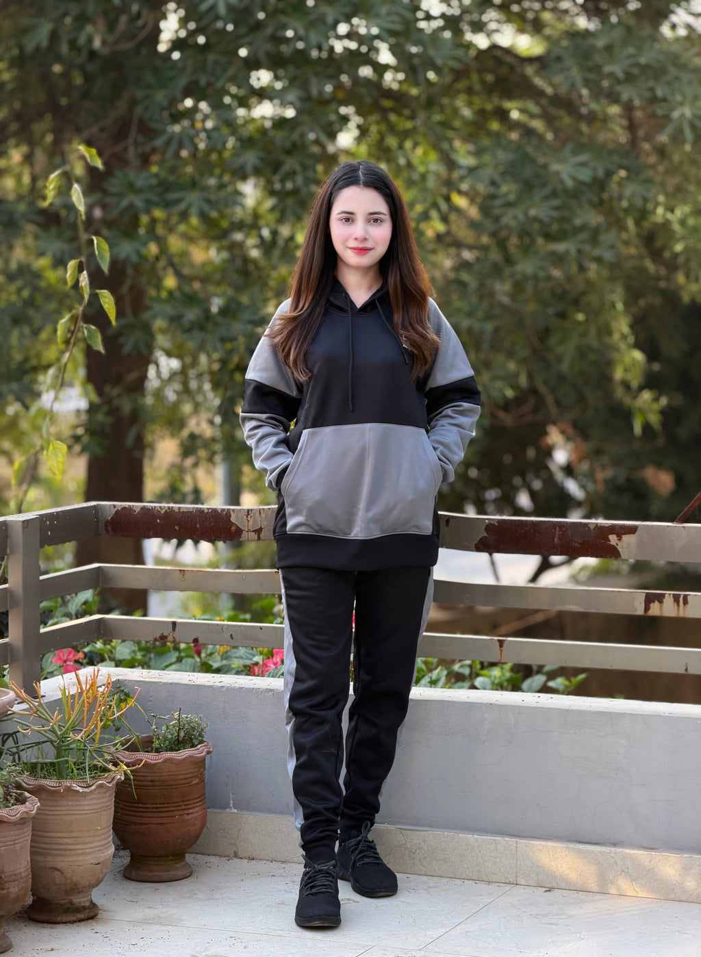 W-Dark Cloud Tracksuit