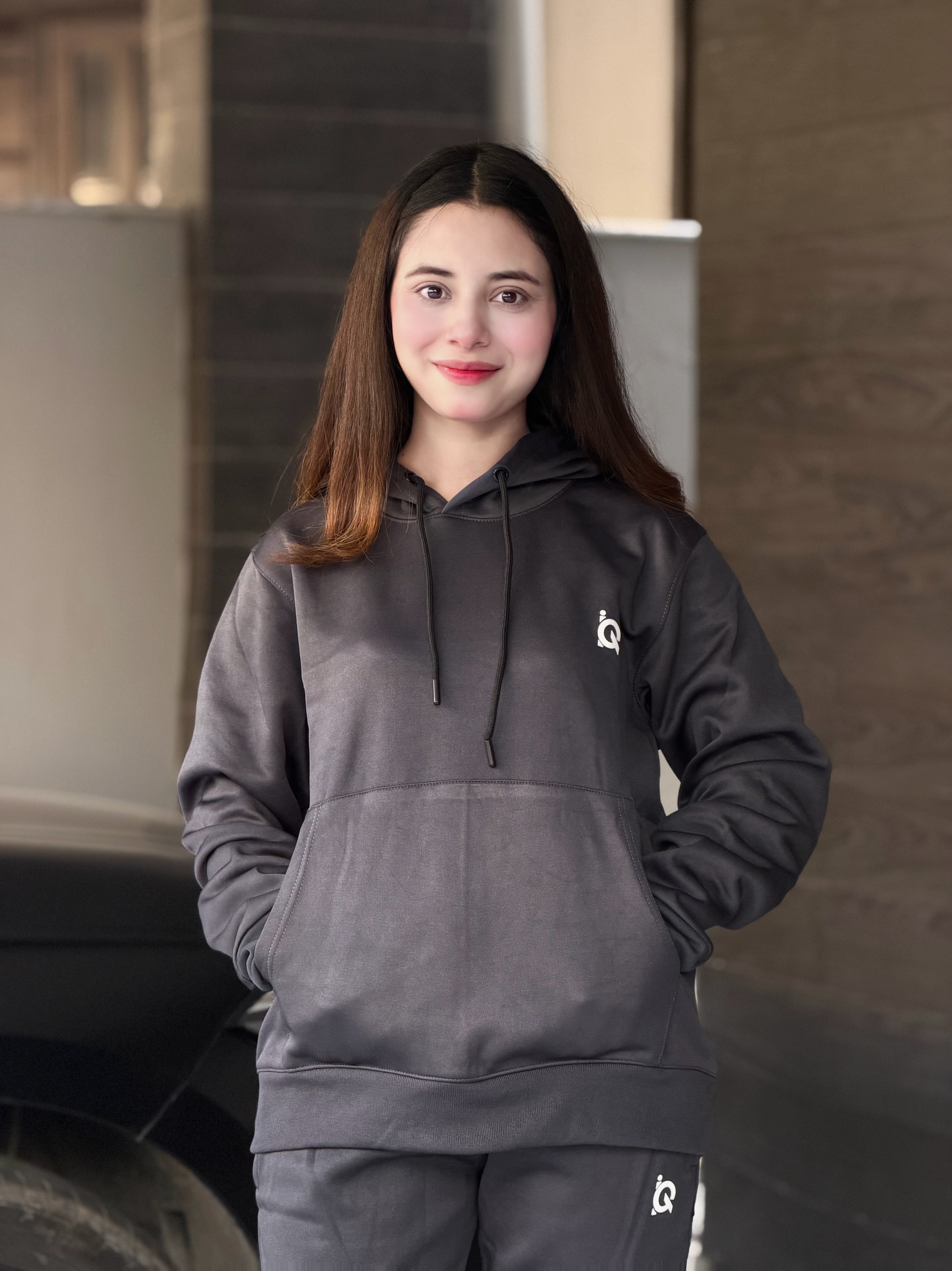 W-Graphite Hoodie Tracksuit