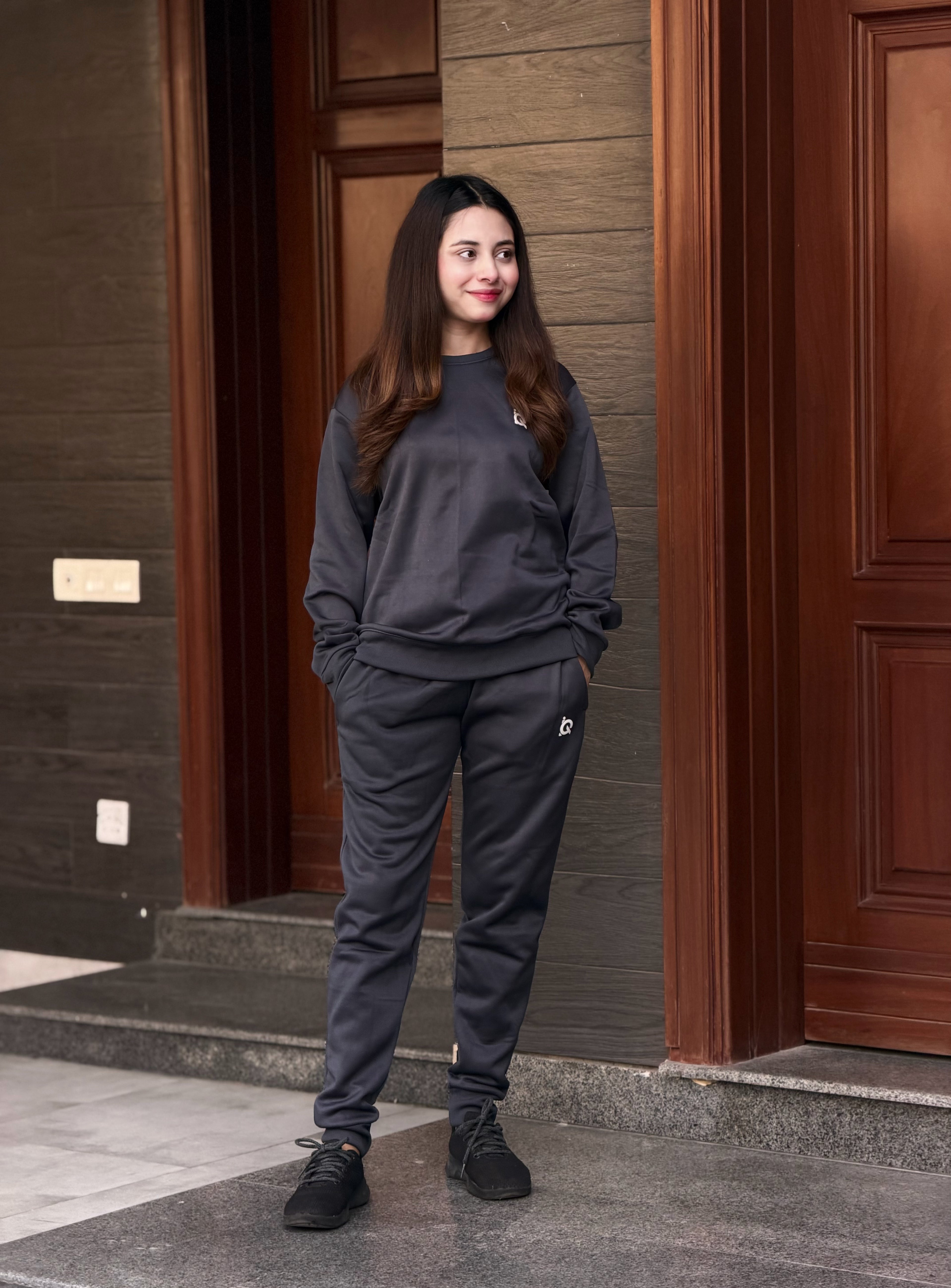 W-Grey Comfort Sweatshirt Tracksuit