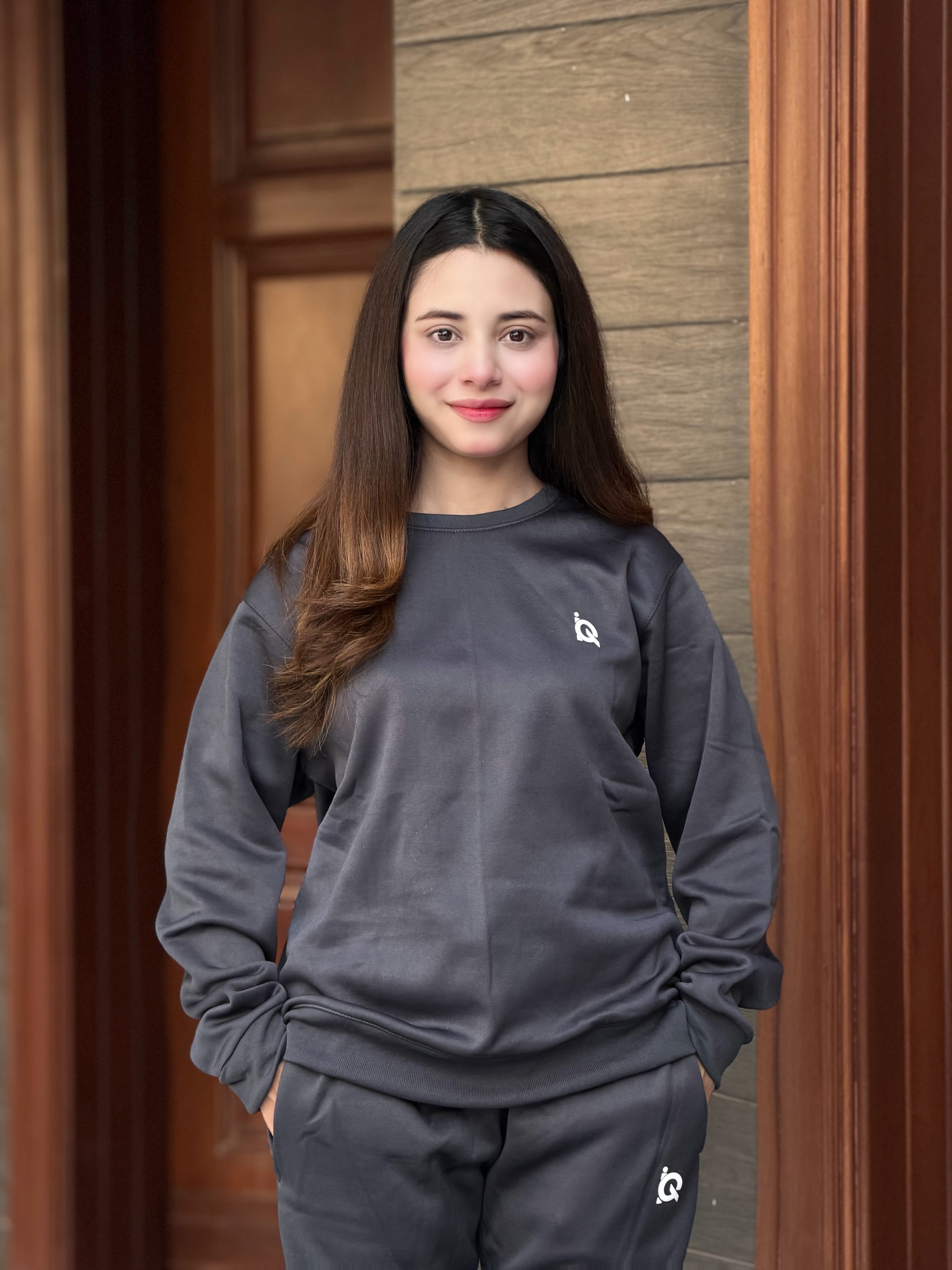 W-Grey Comfort Sweatshirt Tracksuit