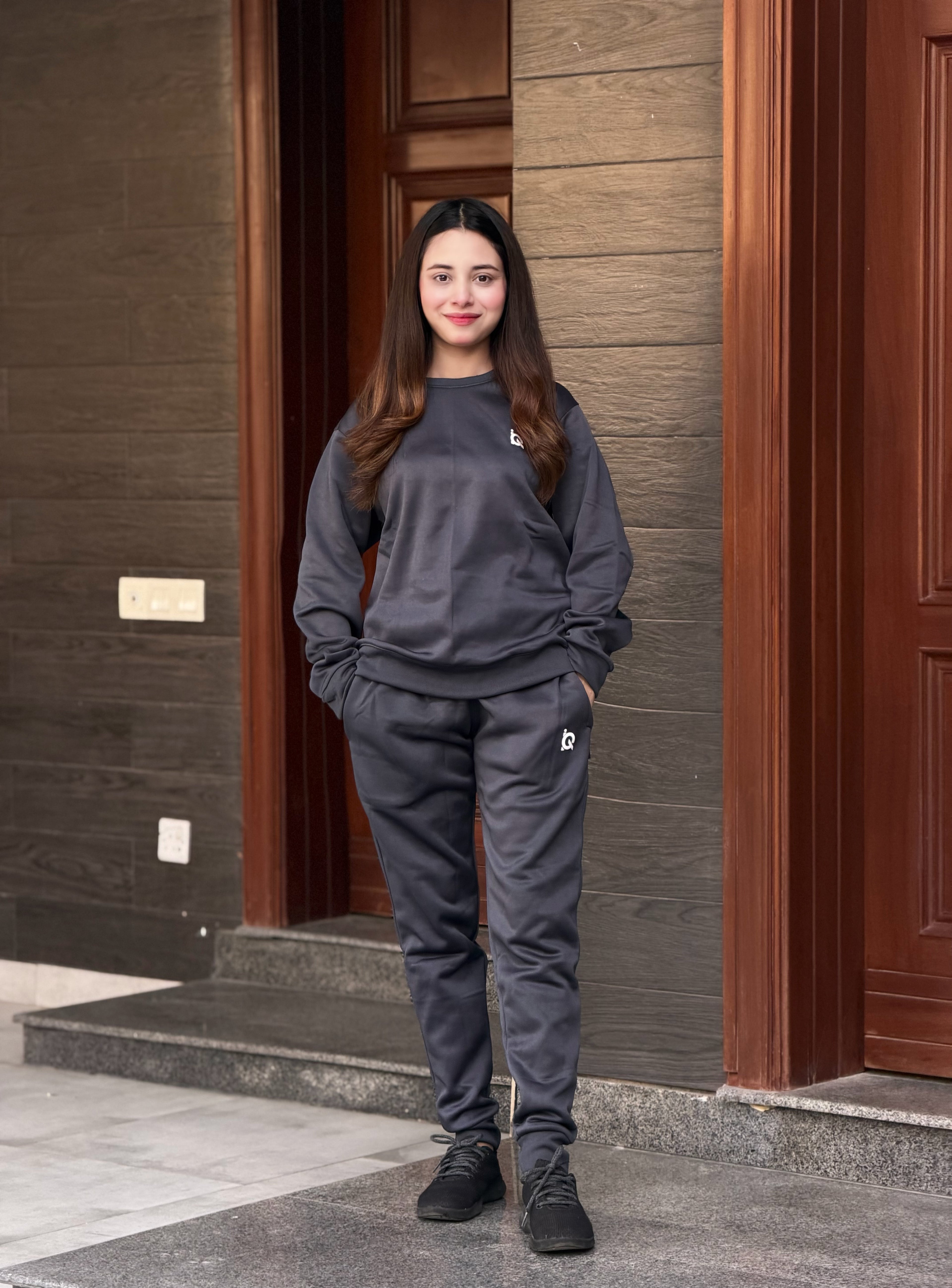 W-Grey Comfort Sweatshirt Tracksuit