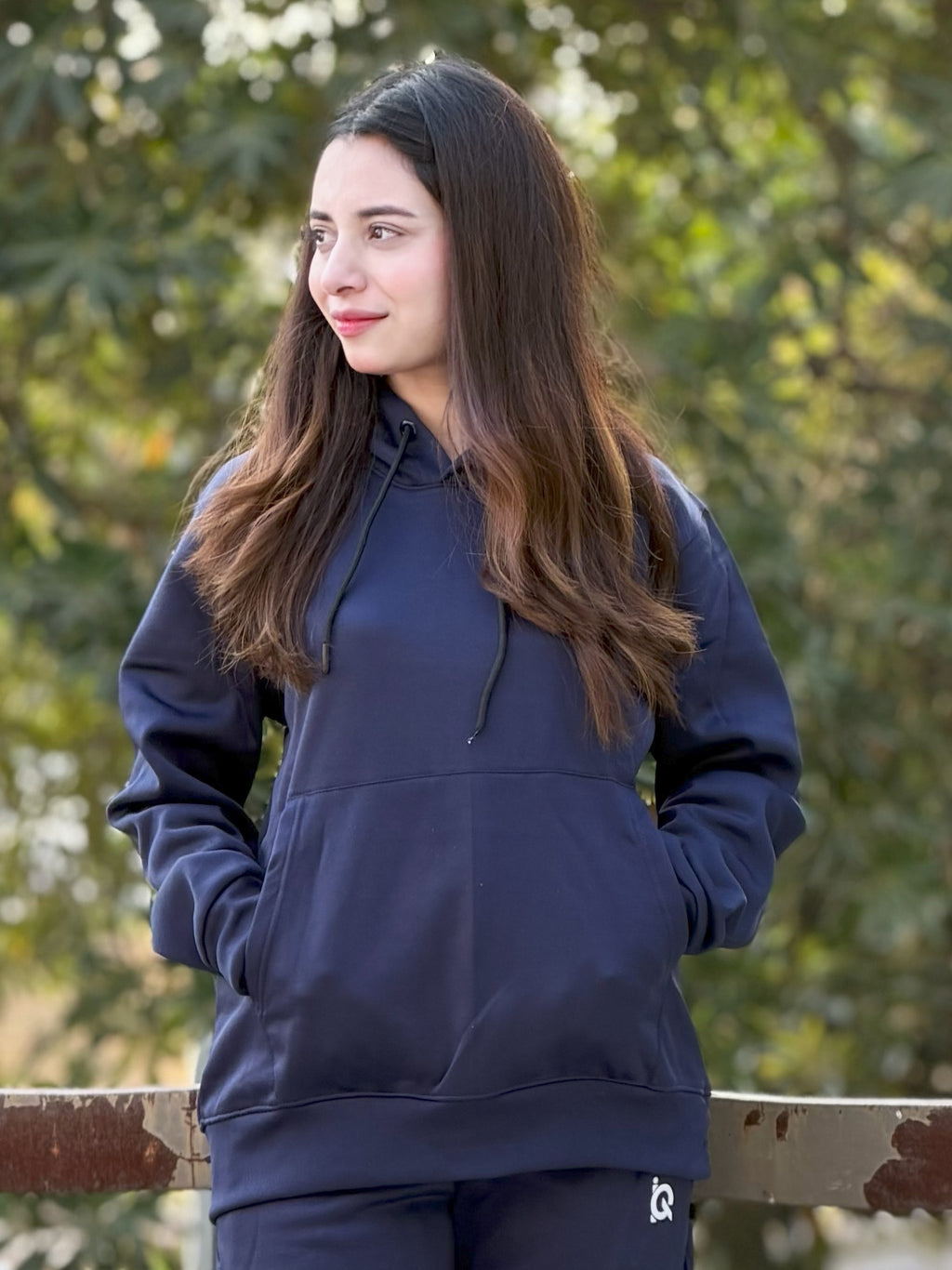 W-Navy Bliss Hoodie