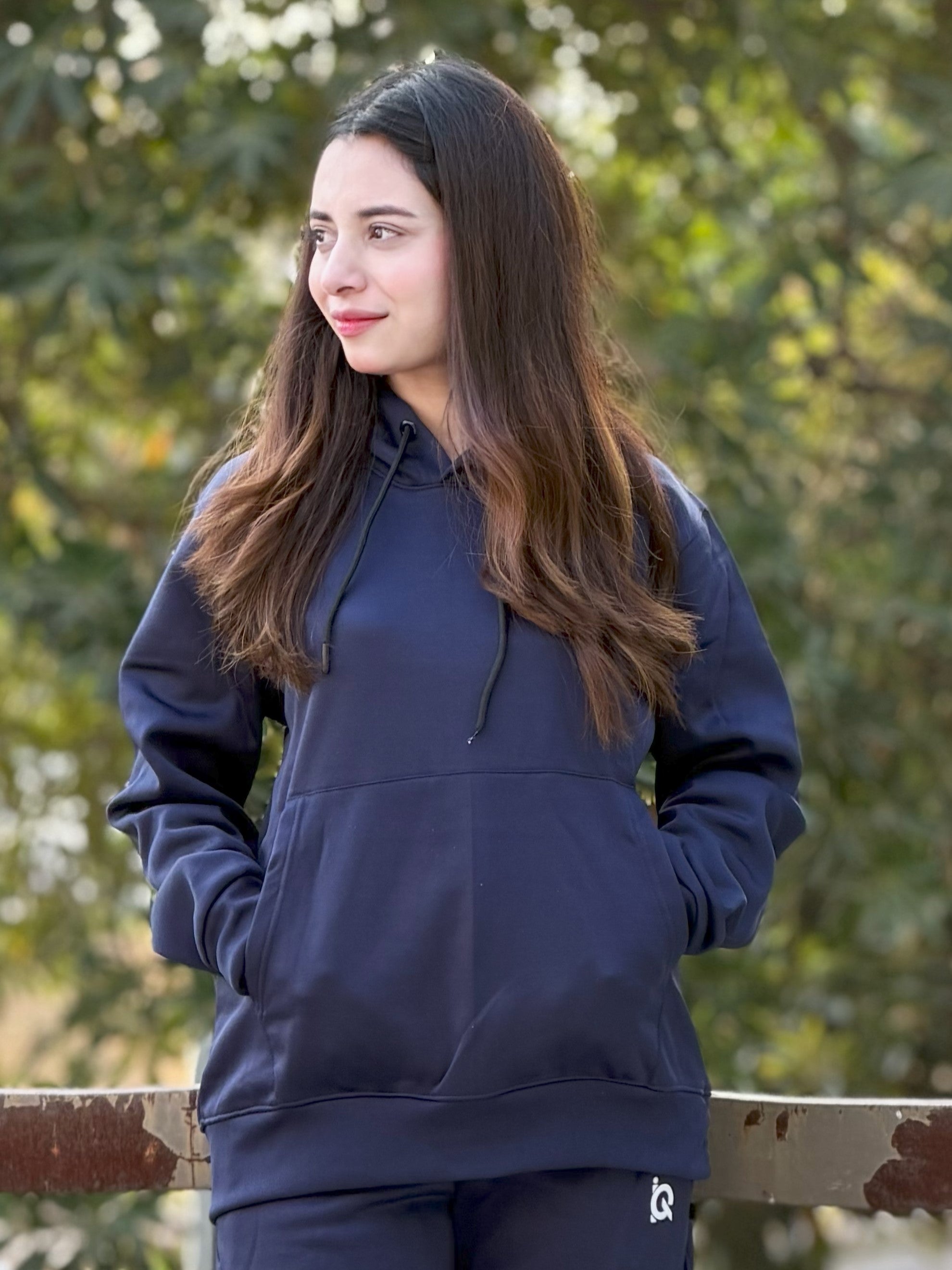 W-Navy Bliss Hoodie