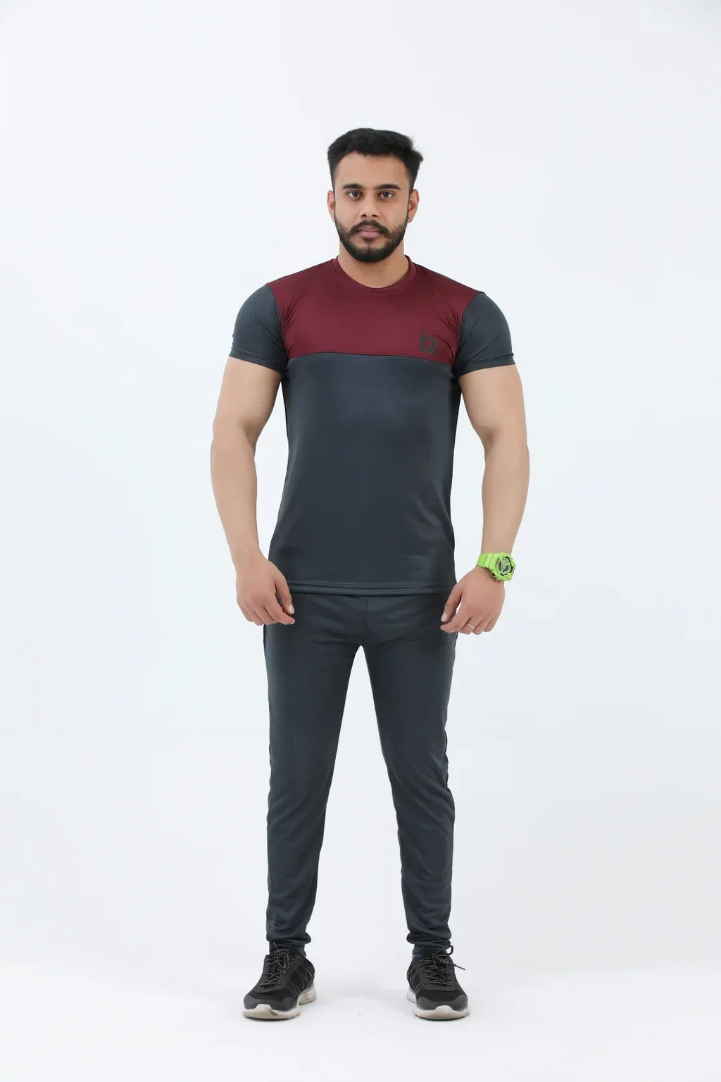 Smoky Maroon Twinset