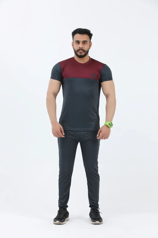 Smoky Maroon Twinset