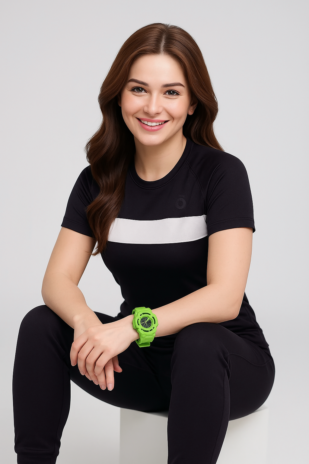 W-Black Breeze Twinset