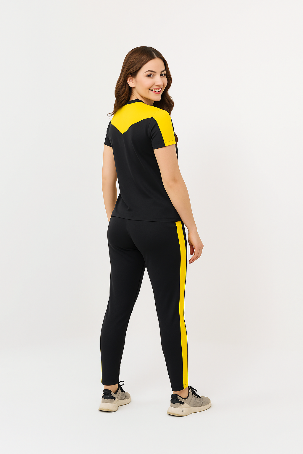 W-Yellow Eclipse Tracksuit