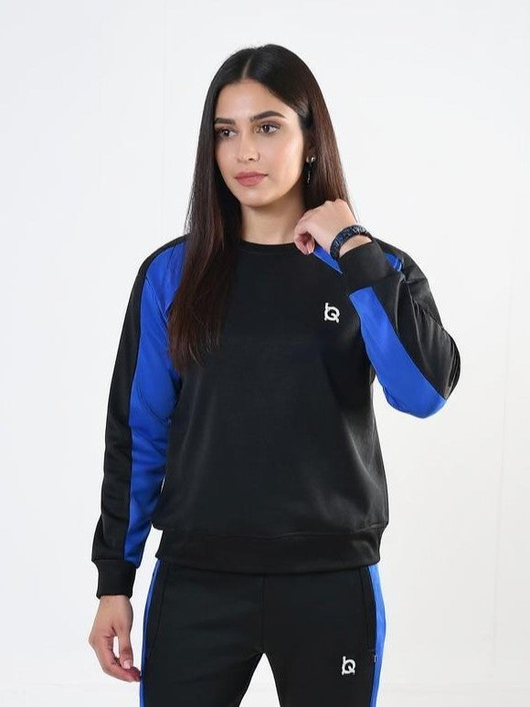W-Blackout Blue Sweatshirt