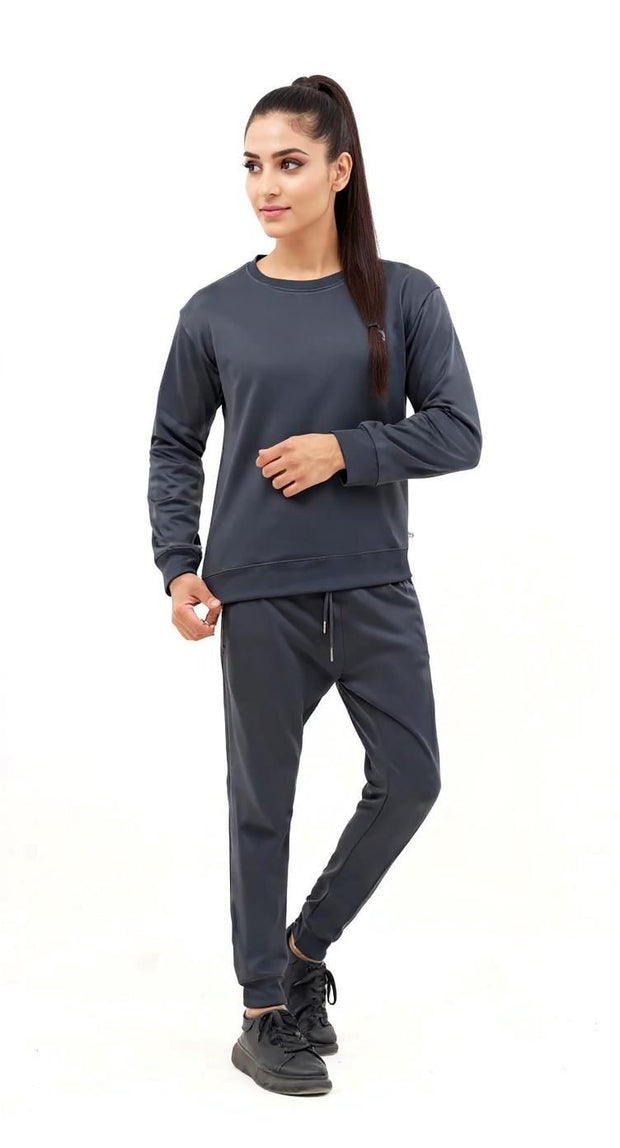 W-Grey Comfort Sweatshirt Tracksuit