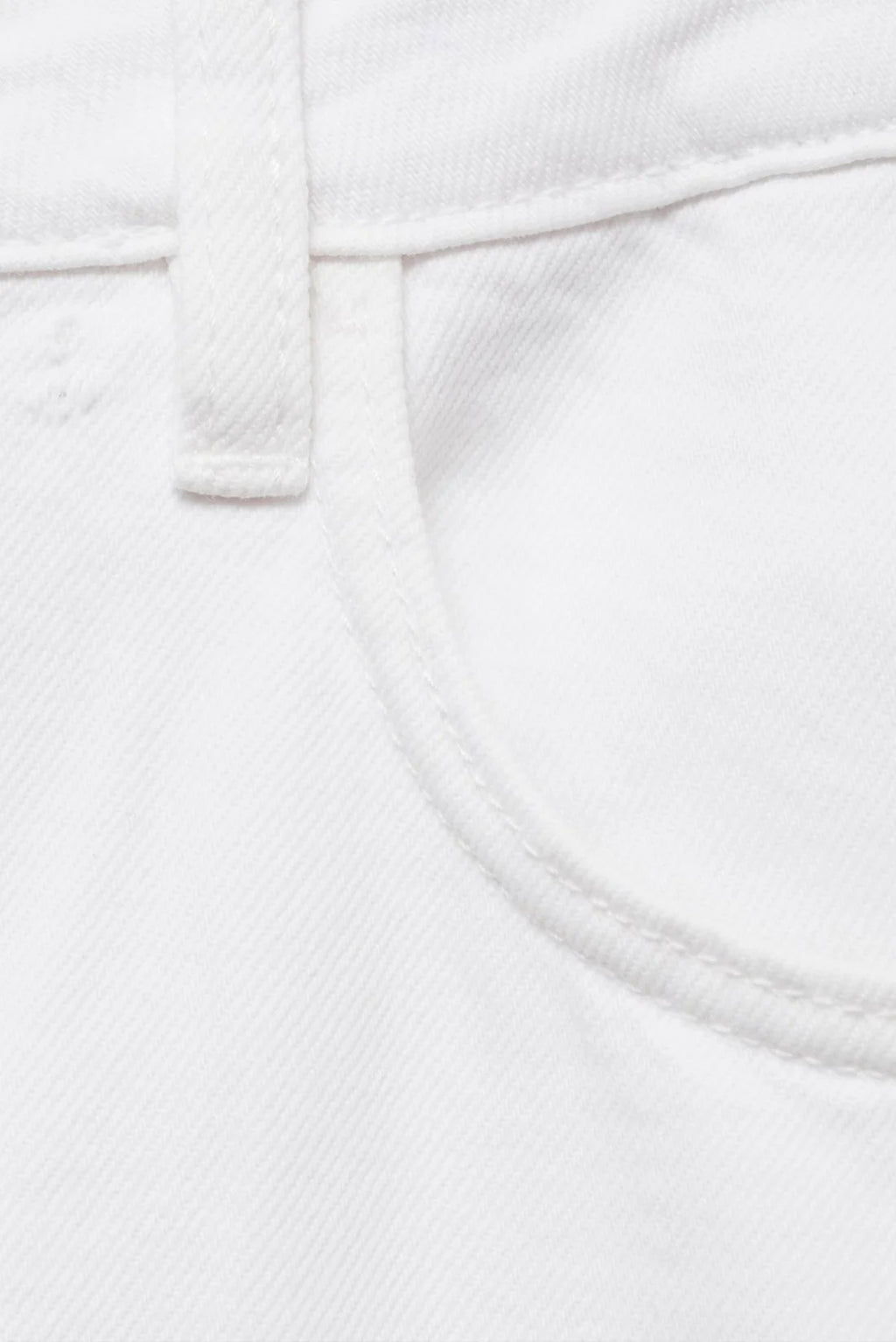 Wide Leg Jeans (White)