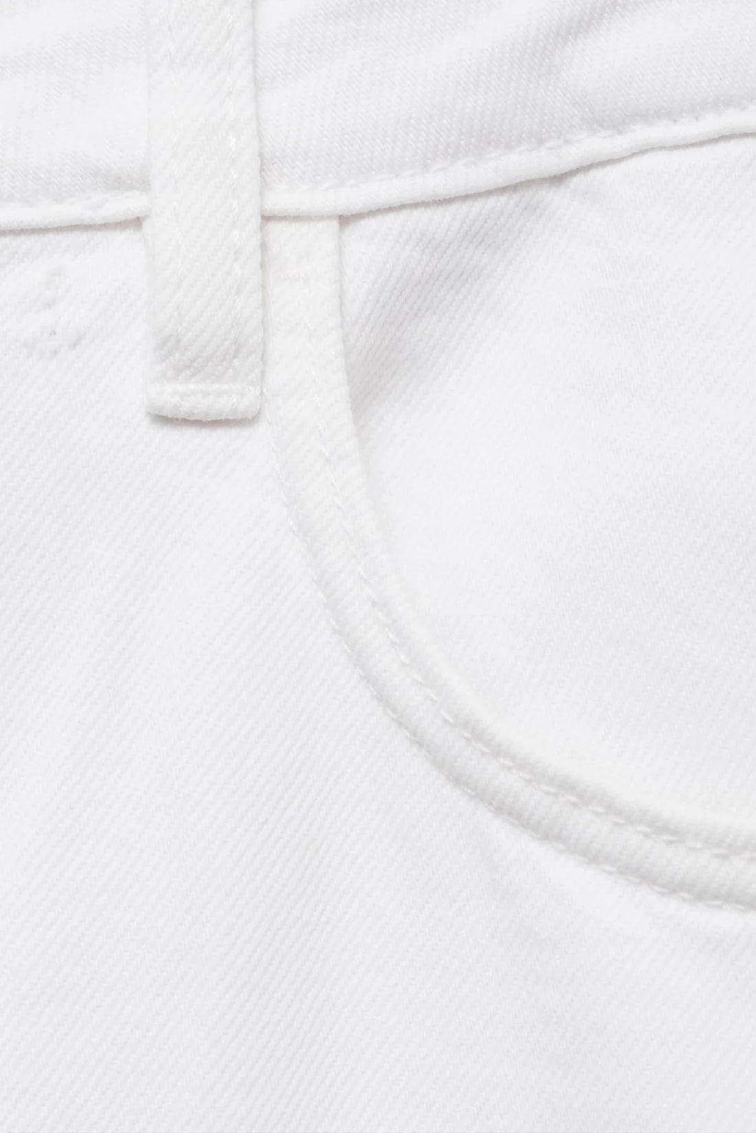 Wide Leg Jeans (White)